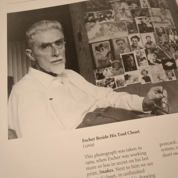 M. C. Escher Daybook & Journal Bruno Ernst 1995 Artbooks Good Condition Unused - Picture 14 of 15